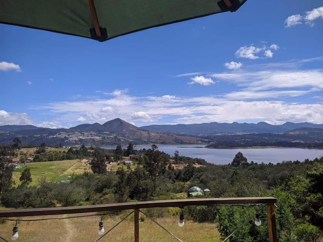 Glamping El Refugio Hotell Guatavita Rum bild