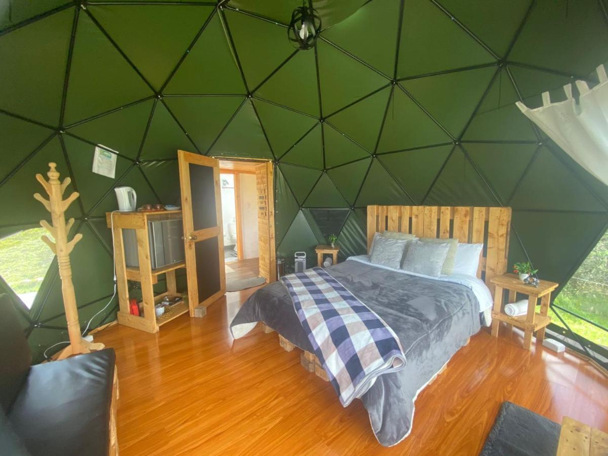 Glamping El Refugio Hotell Guatavita Exteriör bild