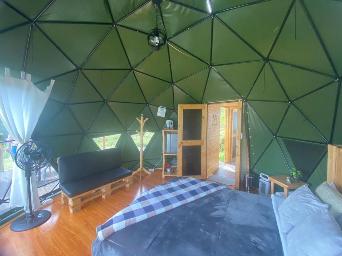 Glamping El Refugio Hotell Guatavita Exteriör bild